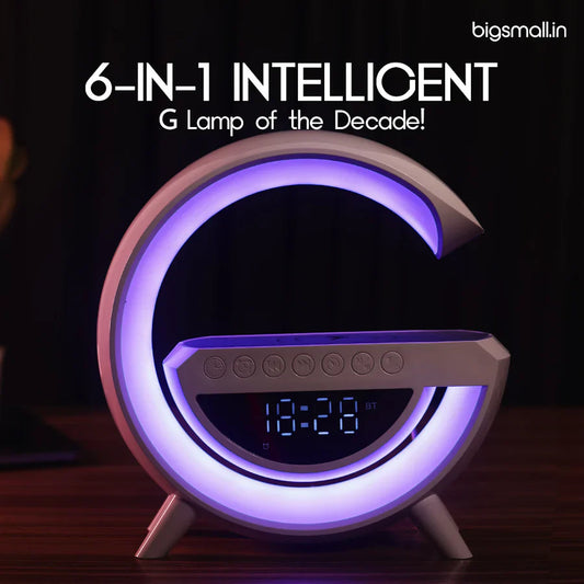 4-in-1 LED Lamp with Bluetooth Speaker &amp; Wireless Charger
